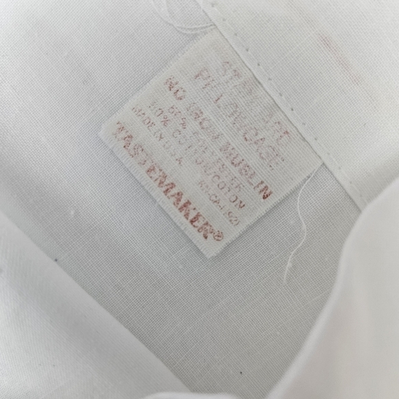 Tastemaker Muslin Pillowcases 2 Cottagecore Vintage Made In USA No Iron Coastal - Picture 6 of 8